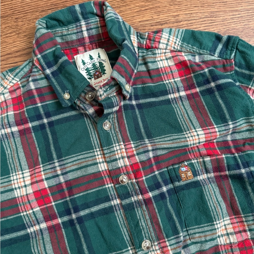 KIEL‎ JAMES PATRICK KJP Woodstock Trail Cozy Cabin Flannel Plaid Heritage S